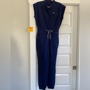 NWT Figs Navy XS Jumpsuit!